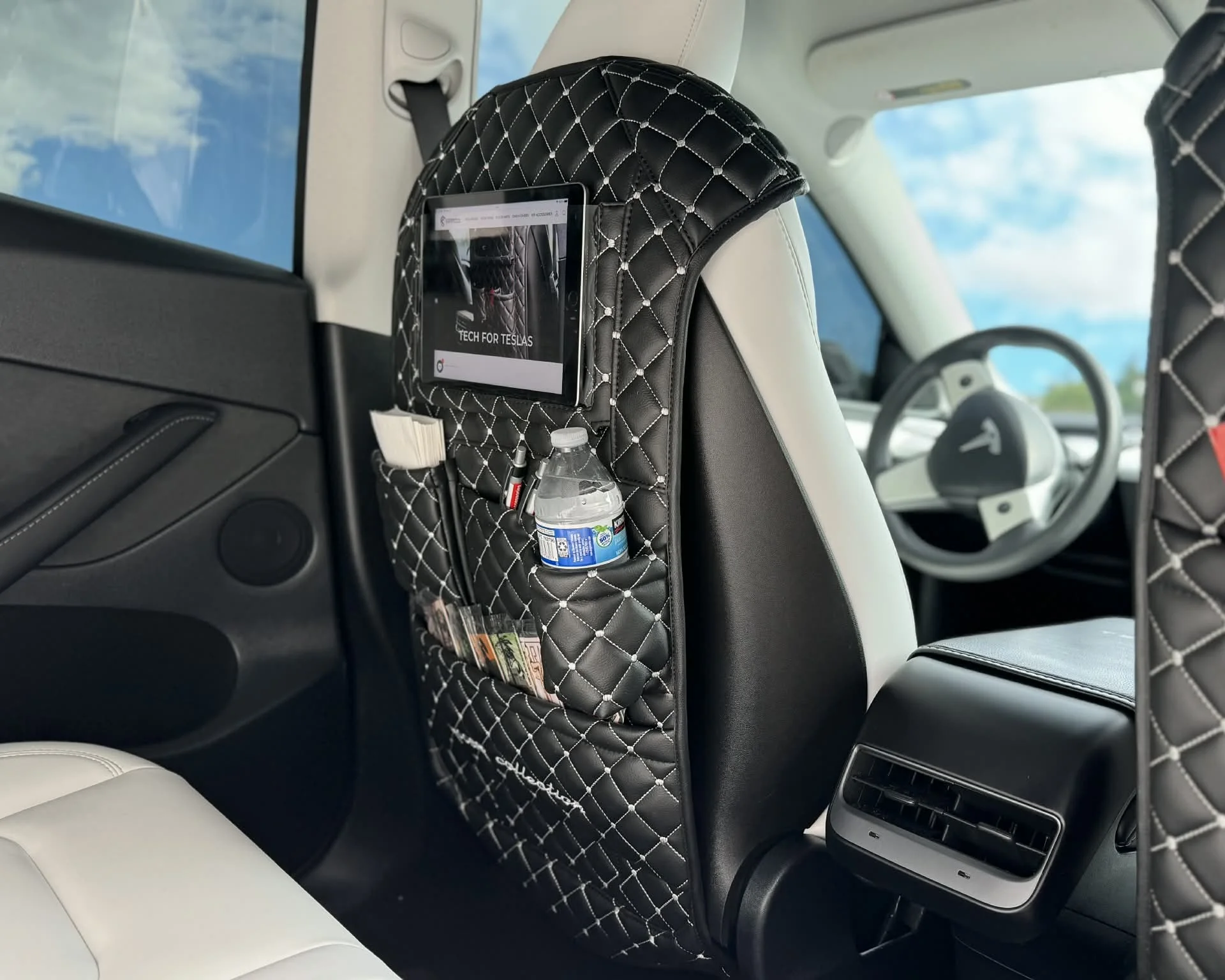 Backseat Car Organizer For Tesla Model 3 / Y - Image 10