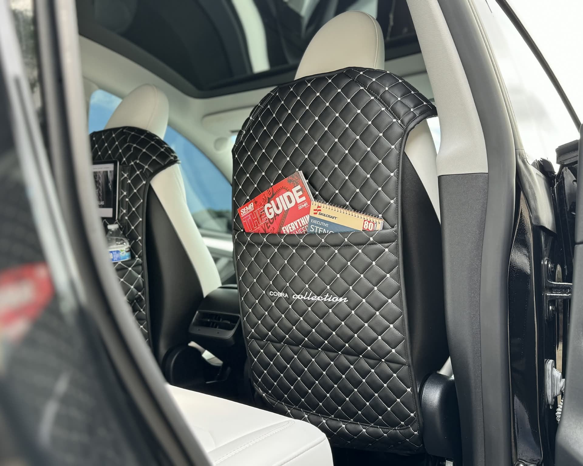Backseat Car Pocket Pad For Tesla Model 3 / Y - Image 4
