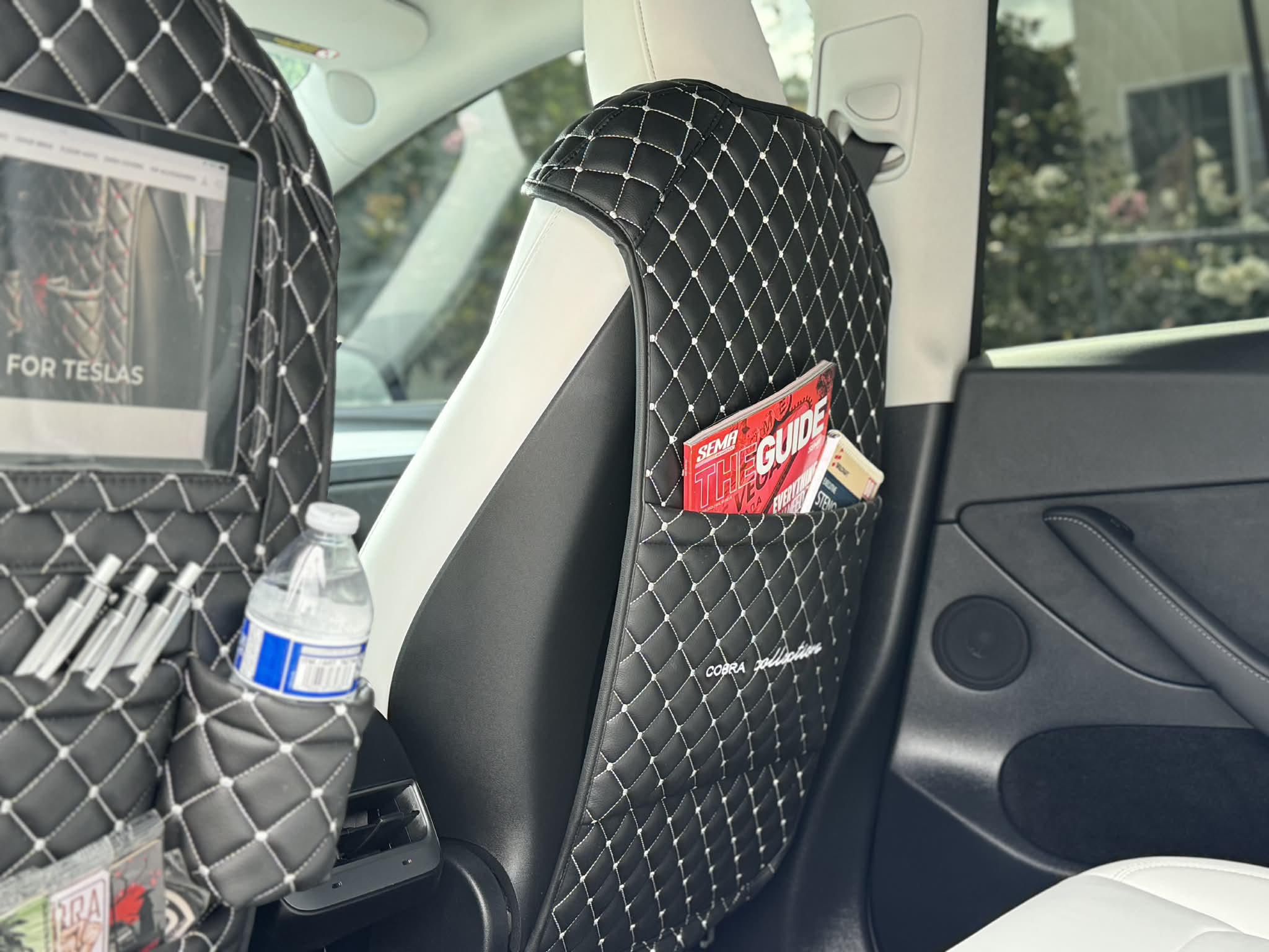 Backseat Car Pocket Pad For Tesla Model 3 / Y - Image 5