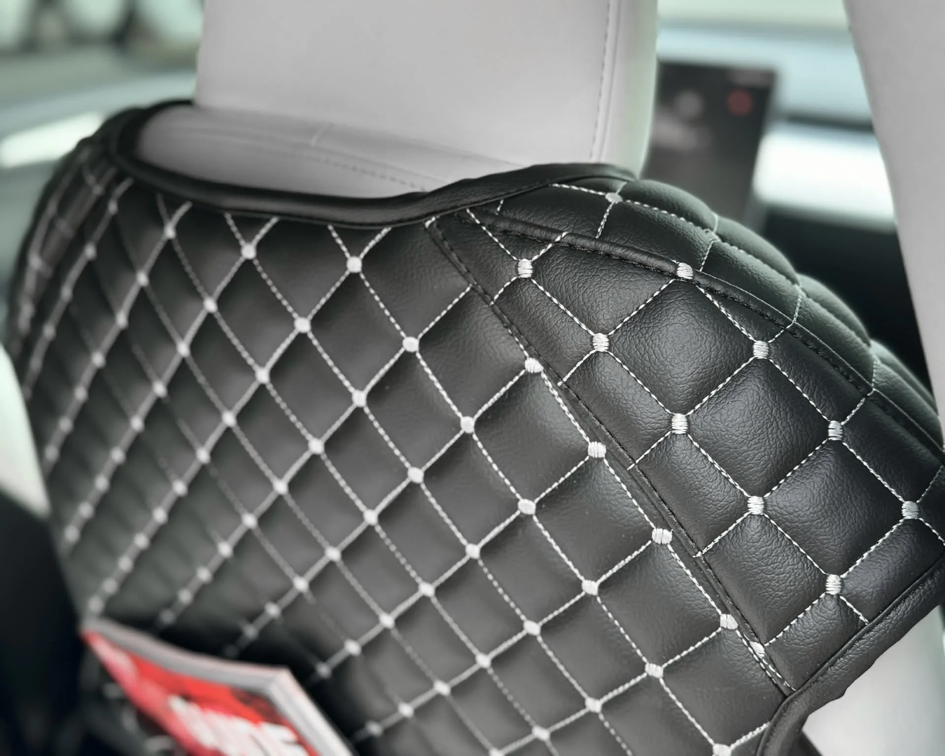 Backseat Car Pocket Pad For Tesla Model 3 / Y - Image 8