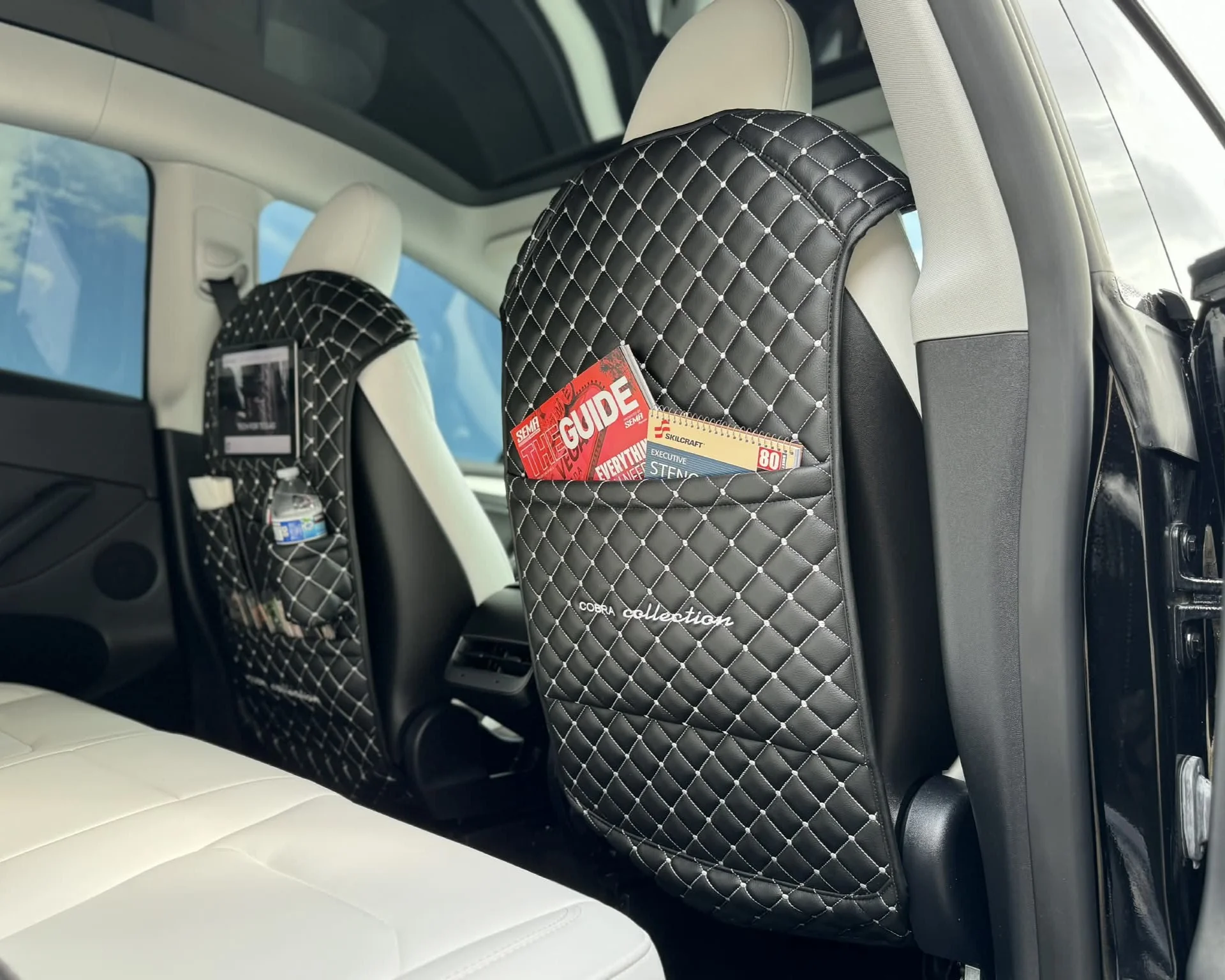 Backseat Car Pocket Pad For Tesla Model 3 / Y - Image 9