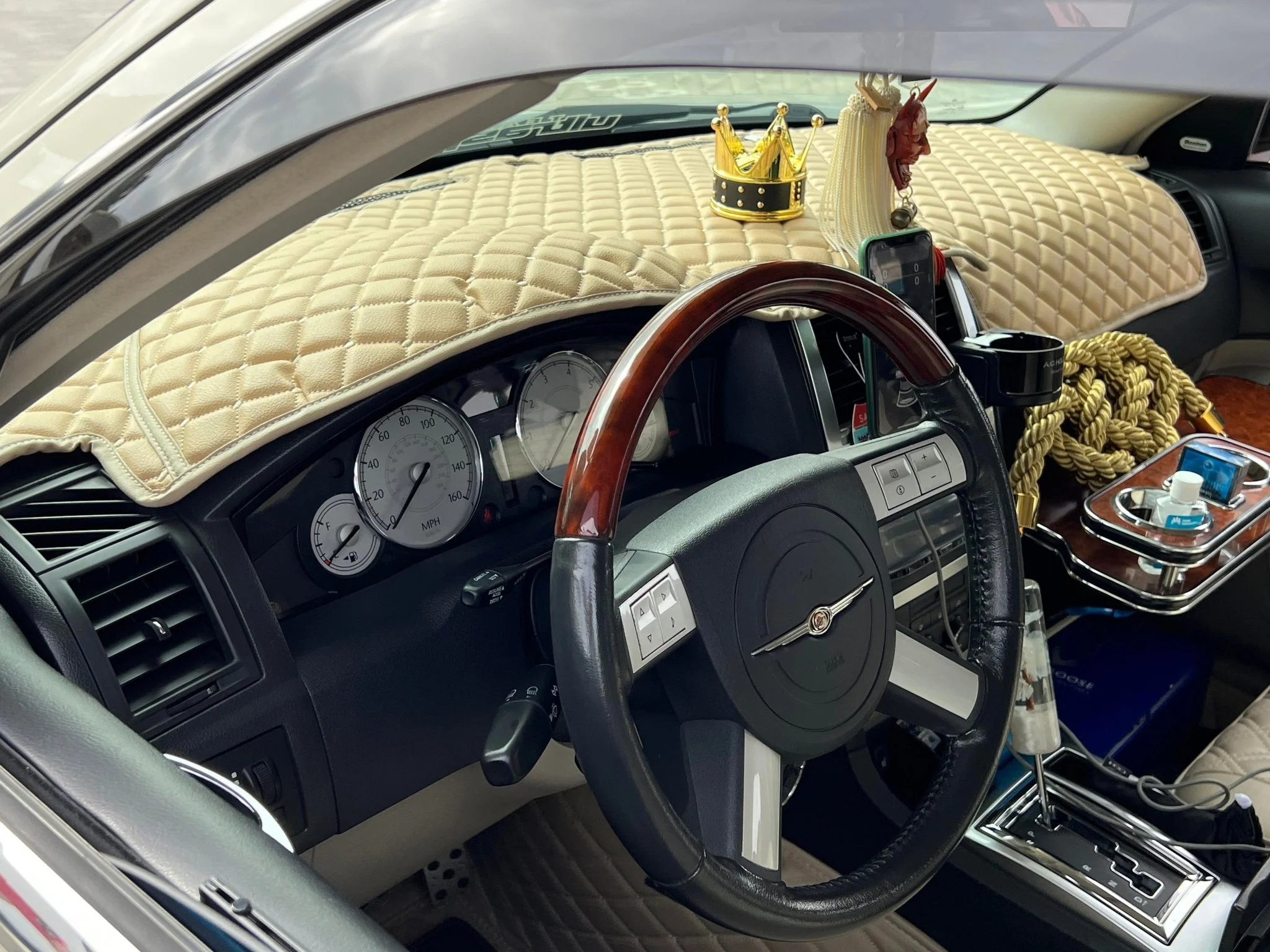 Dash Cover For Chrysler 300 C 2005-2010 - Image 14