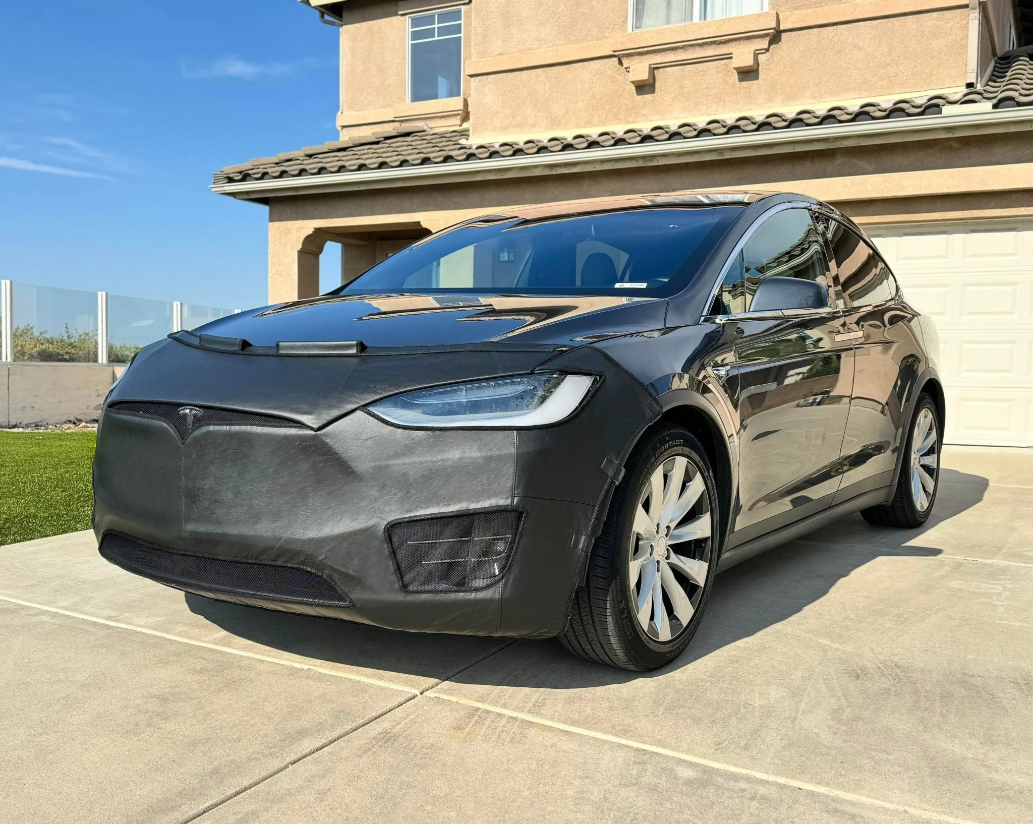 Full Mask Bra For Tesla Model X 2016-2020 - Image 8