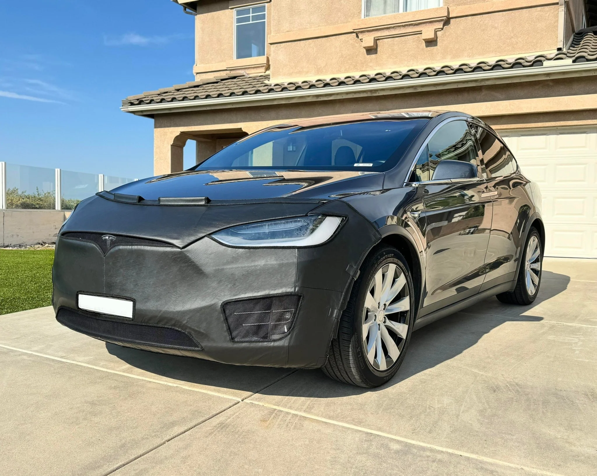 Full Mask Bra For Tesla Model X 2016-2020 - Image 9