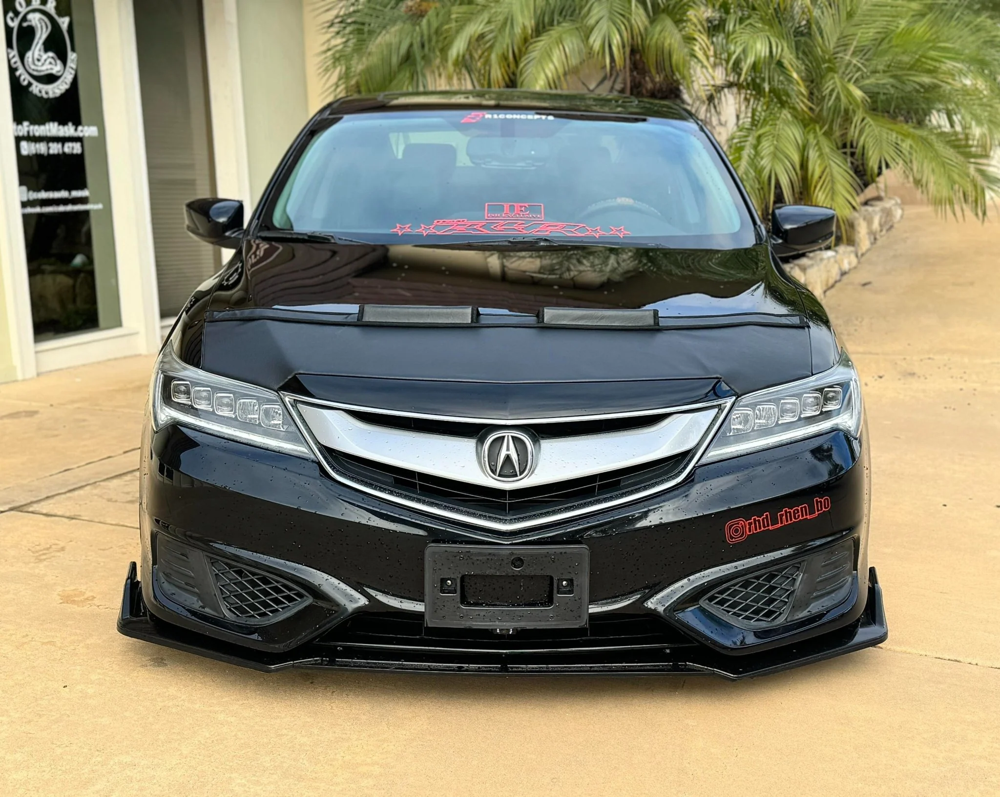 Hood Bra For Acura ILX 2013-2018 - Image 8