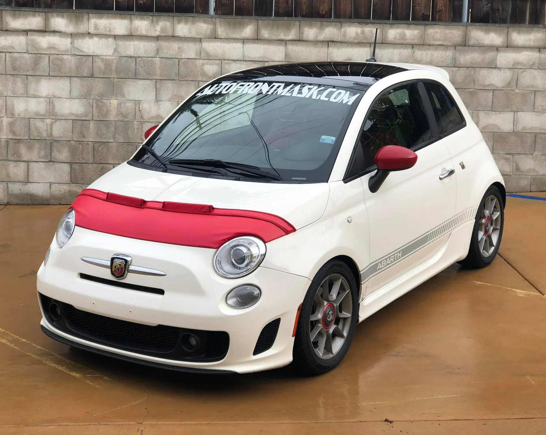 Hood Bra For Fiat 500 2007-2022 - Image 8