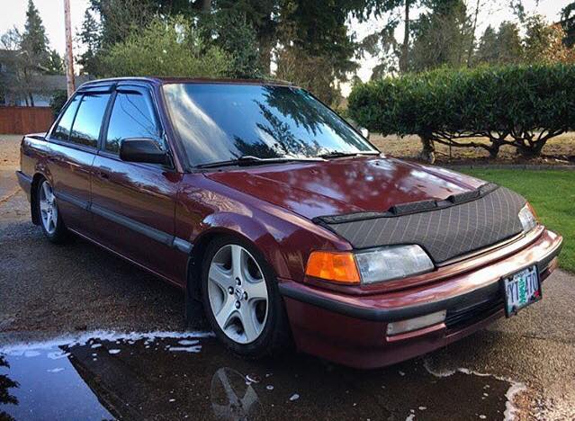 Hood Bra For Honda Civic 1988-1991 Sedan & Hatchback - Image 12