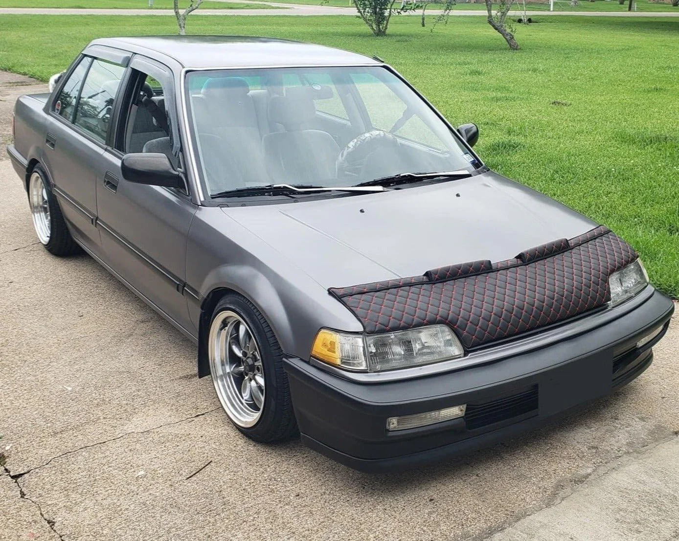 Hood Bra For Honda Civic 1988-1991 Sedan & Hatchback - Image 14