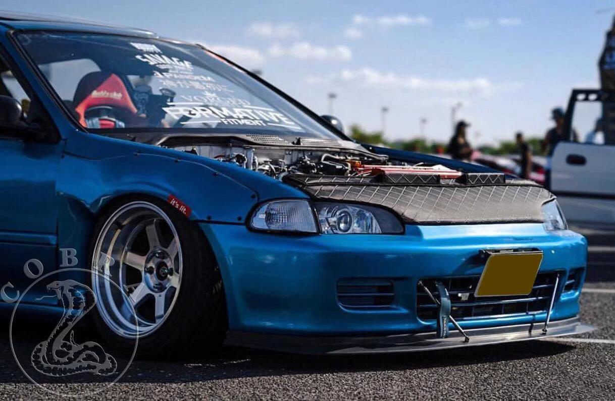 Hood Bra For Honda Civic 1992-1995 - Image 5