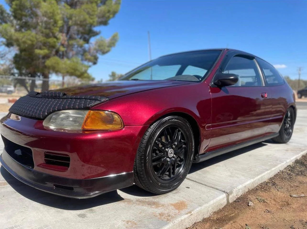 Hood Bra For Honda Civic 1992-1995 - Image 9