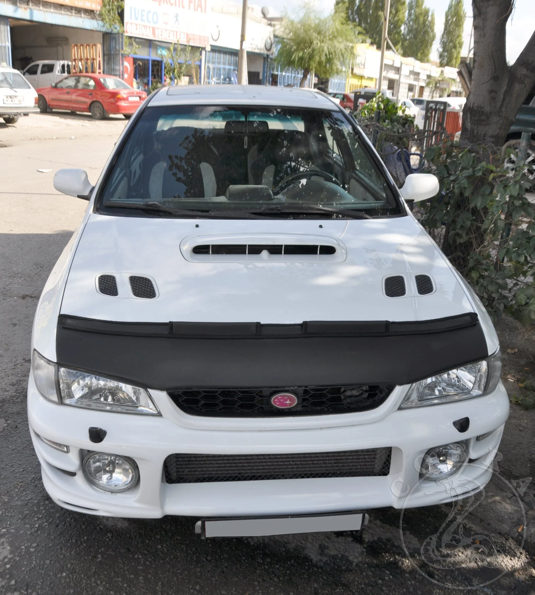 Hood Bra For Subaru Impreza 1997-2001 - Image 4