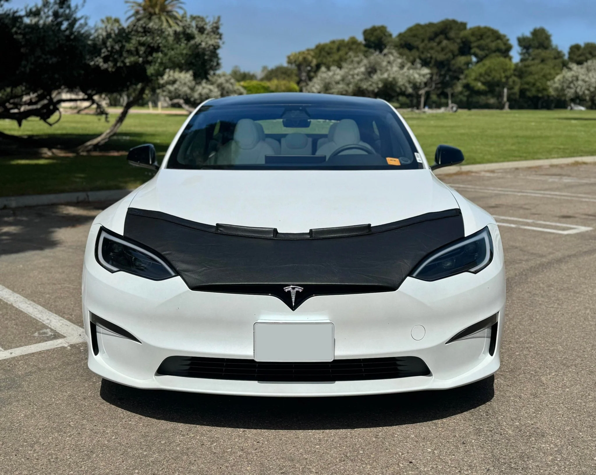 Hood Bra For Tesla Model S 2022-2025 - Image 4