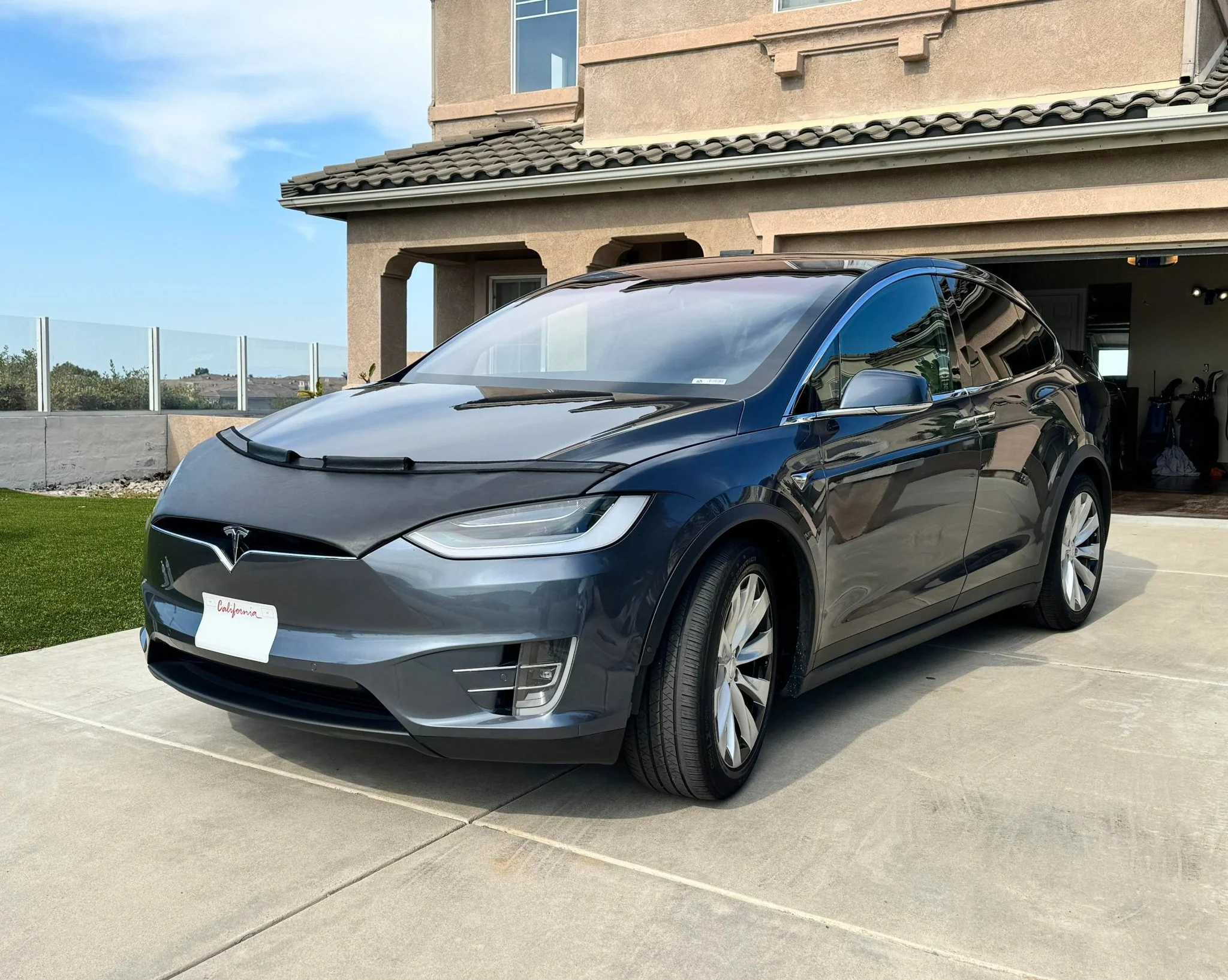 Hood Bra For Tesla Model X 2016-2020 - Image 3