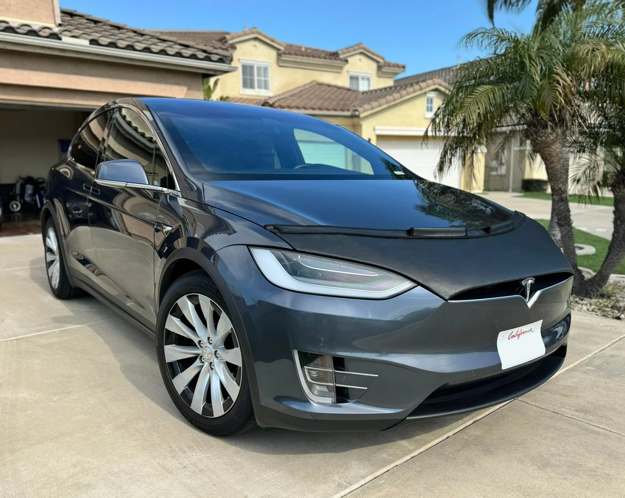 Hood Bra For Tesla Model X 2016-2020 - Image 5