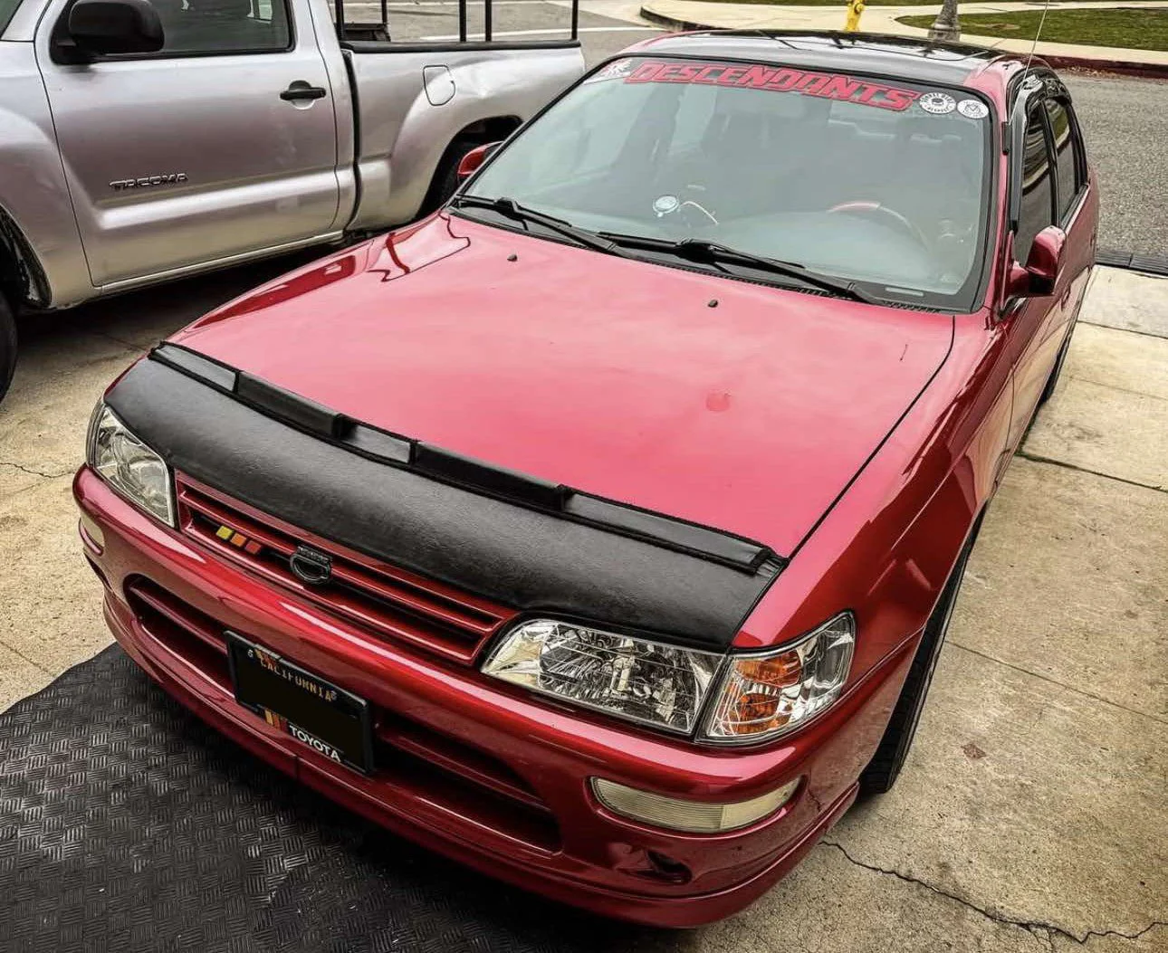 Hood Bra For Toyota Corolla 1993-1997 - Image 8